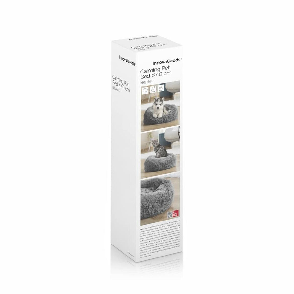 Innovagoods Letto Antistress Per Animali Domestici Bepess Innovagoods Ø 60 Cm