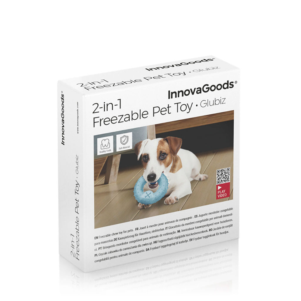 Innovagoods Giocattolo Da Mordere Congelabile Per Animali Domestici 2 In 1 Glubiz Innovagoods