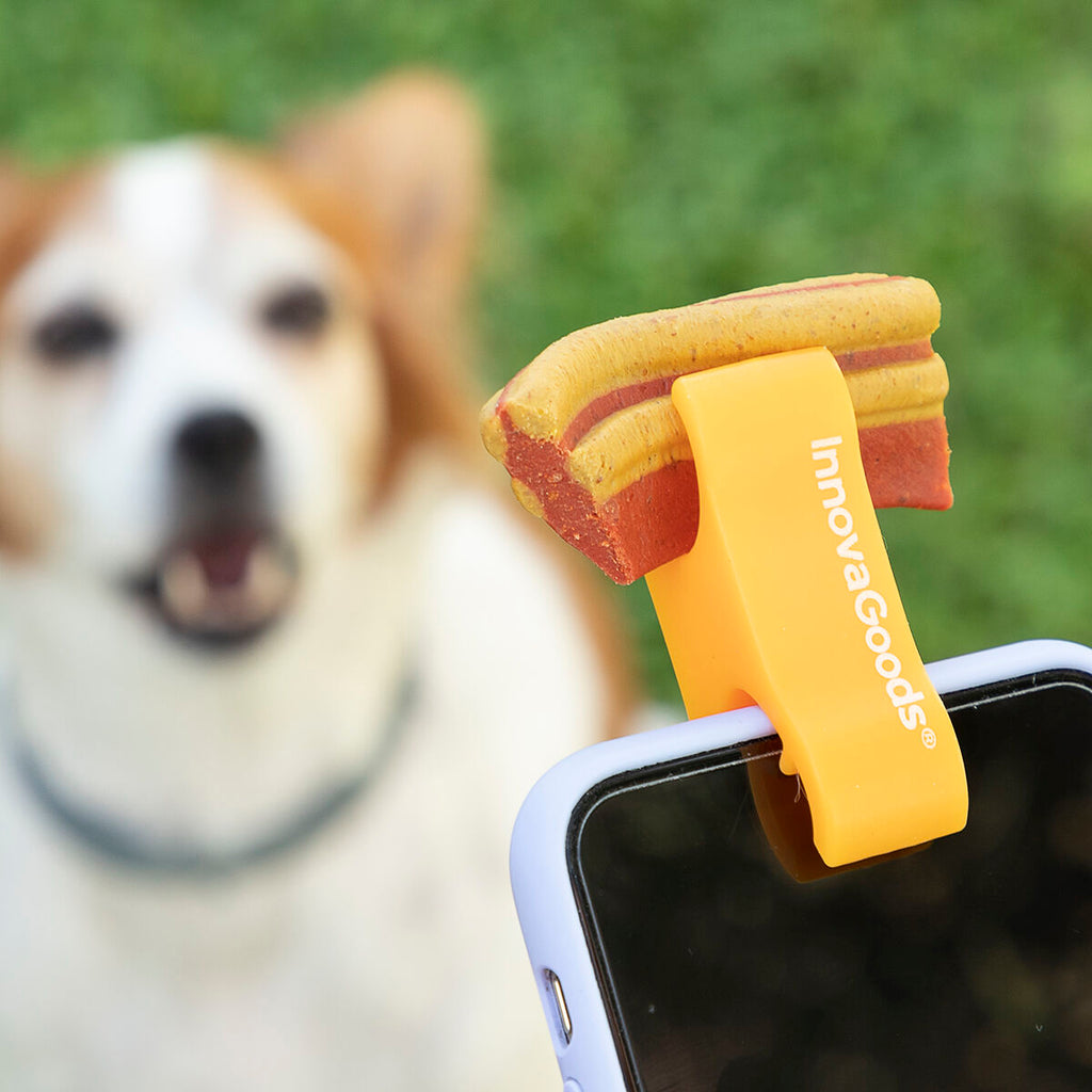 Innovagoods Pack Clip Per Selfie Per Animali Domestici E Amaca Pensile Per Gatti Innovagoods