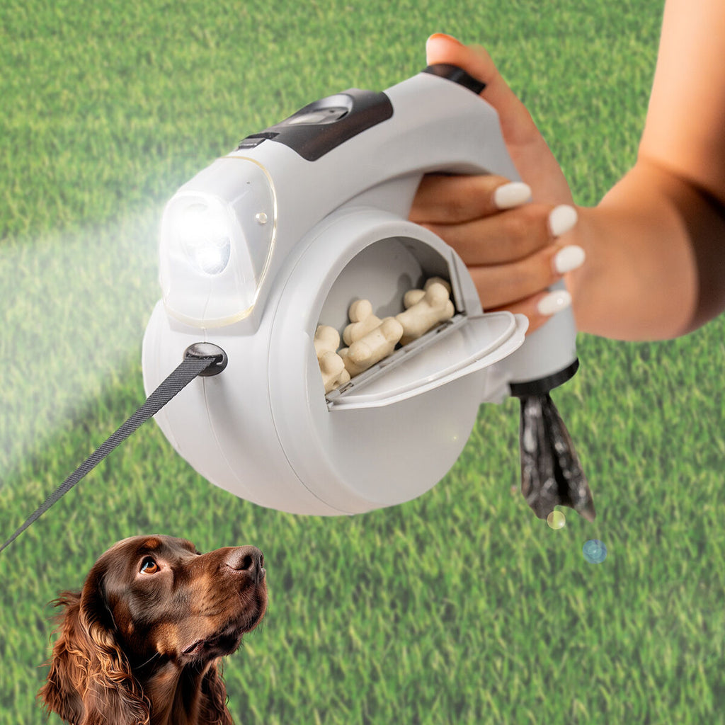 Innovagoods Guinzaglio Retrattile Per Cani 6 In 1 Leashic Innovagoods